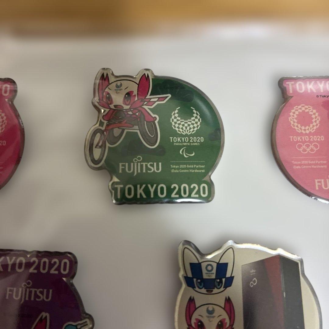 富士通　ピンバッジ　オリンピック　東京2020