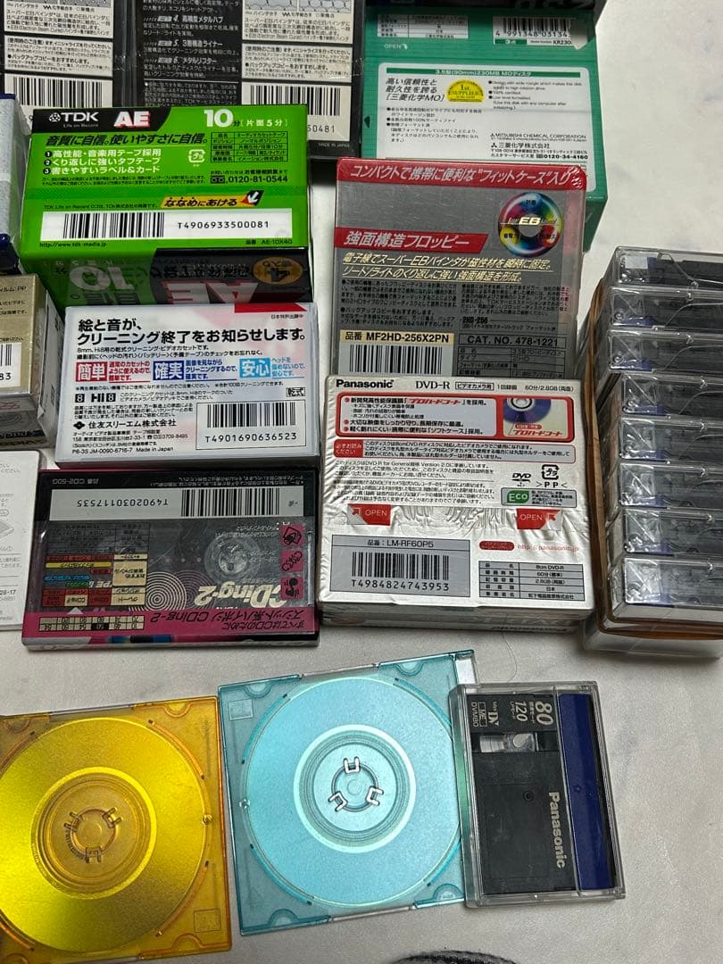 大量 まとめ売りmaxcell 640MB10 230MB MO ディスク