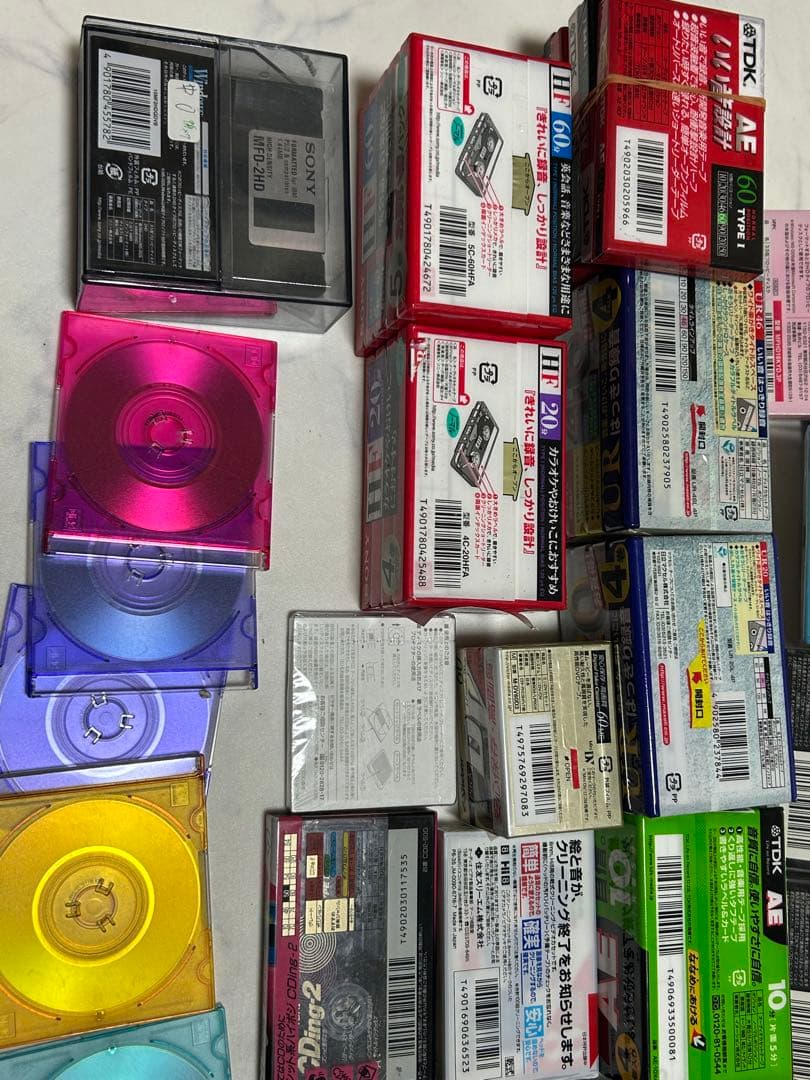 大量 まとめ売りmaxcell 640MB10 230MB MO ディスク