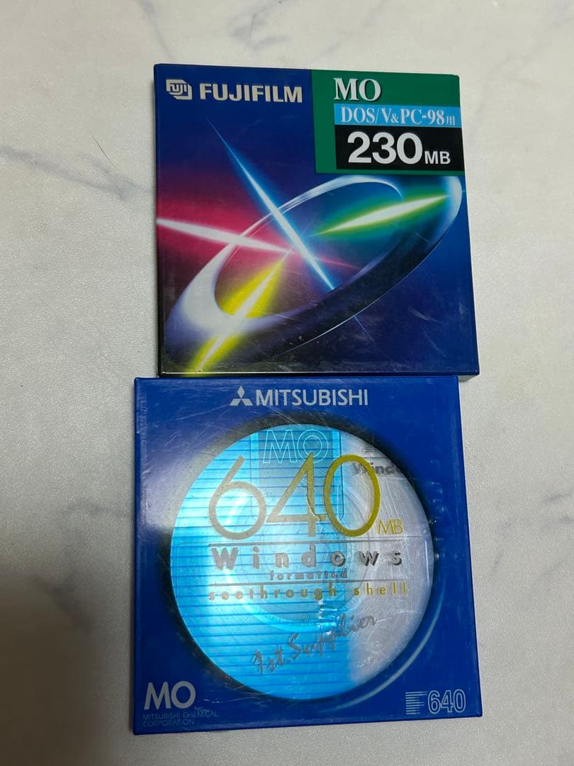 大量 まとめ売りmaxcell 640MB10 230MB MO ディスク