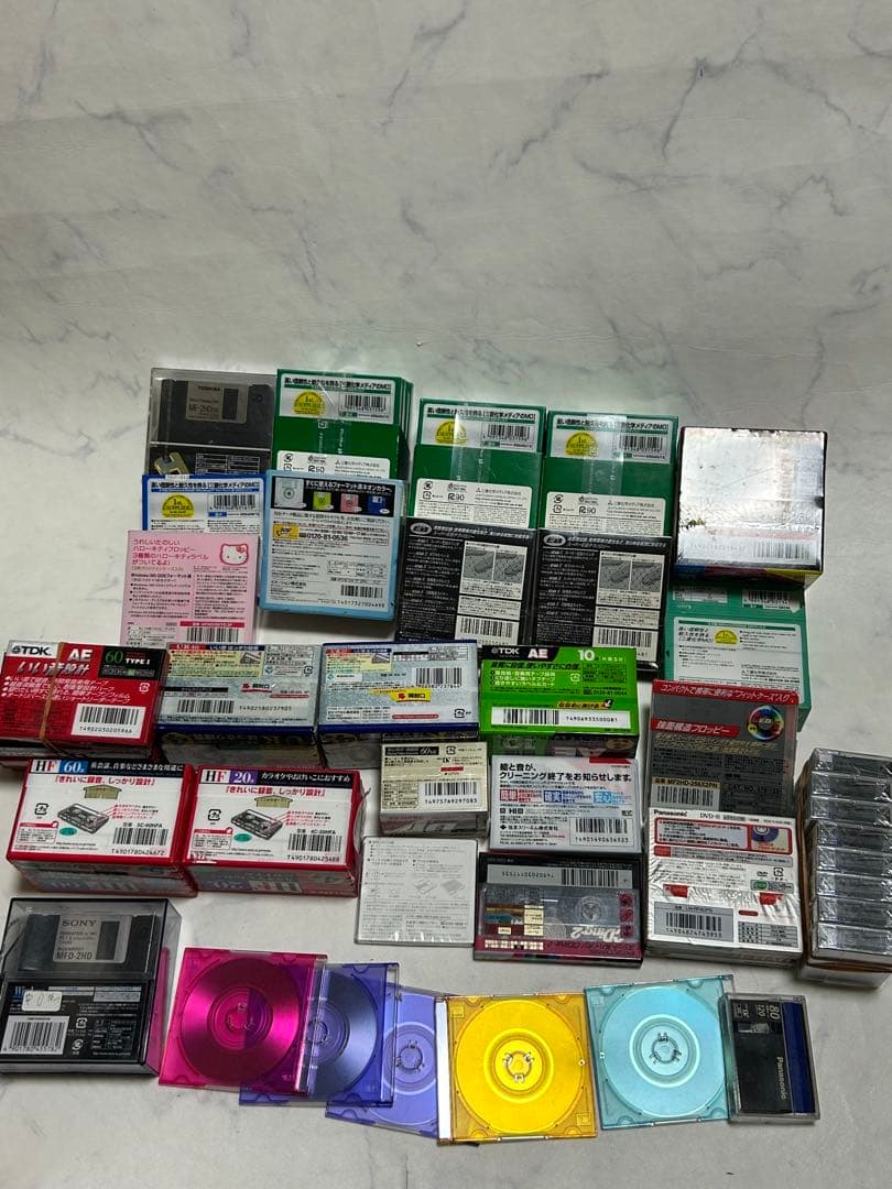 大量 まとめ売りmaxcell 640MB10 230MB MO ディスク