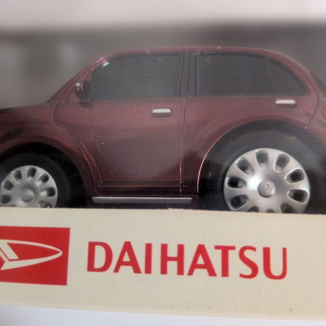 DAIHATSU ミラジーノワインレッド ミニカー　非売品