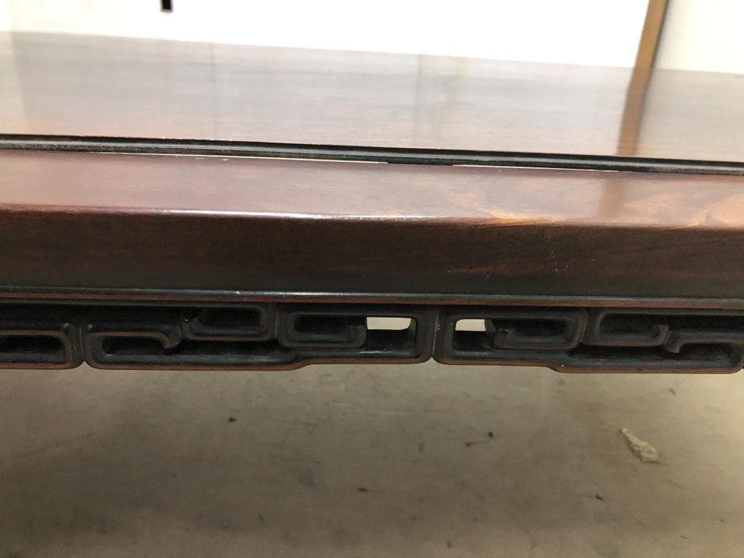 昭和レトロ 銘木 欅 木製座卓 ちゃぶ台 センターテーブル 古家具 古民家