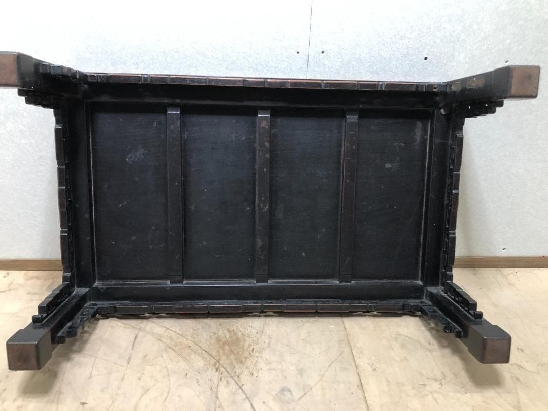 昭和レトロ 銘木 欅 木製座卓 ちゃぶ台 センターテーブル 古家具 古民家