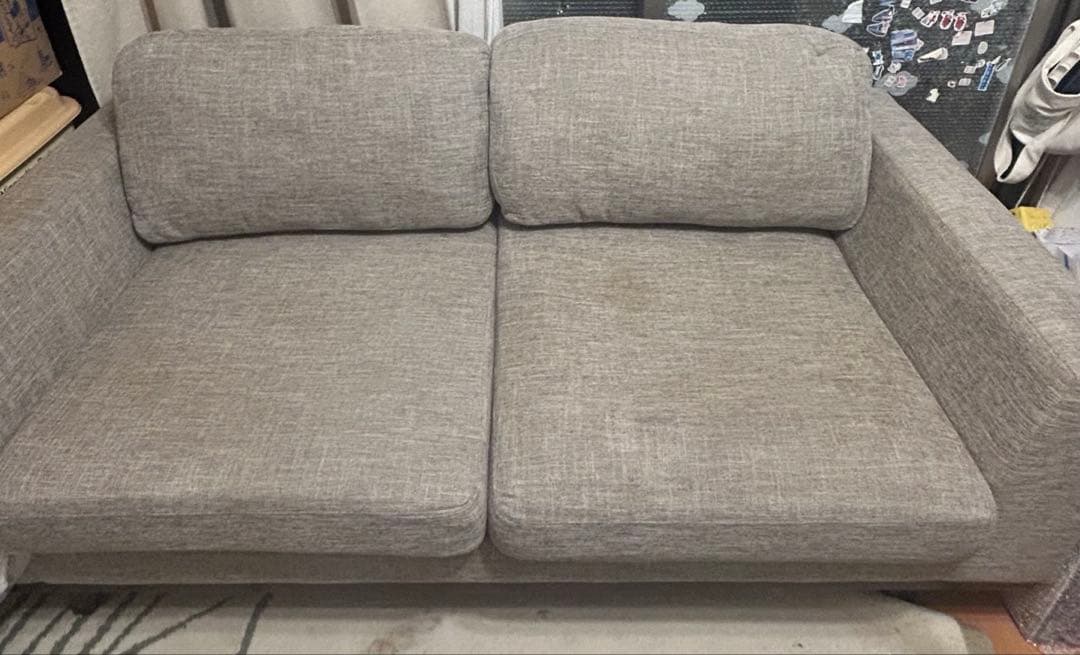 Francfranc CAPITAINE 2人掛けソファ グレー