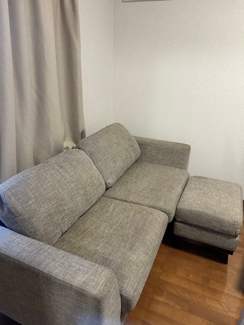 Francfranc CAPITAINE 2人掛けソファ グレー