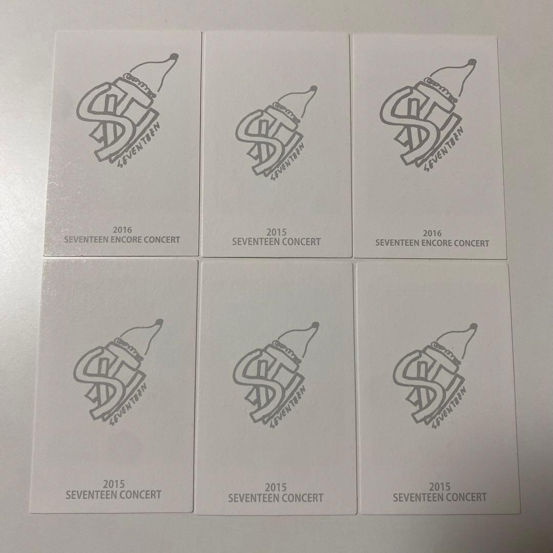 SEVENTEEN ジュン　アンコン　トレカ　チェキ　2015 2016 6枚