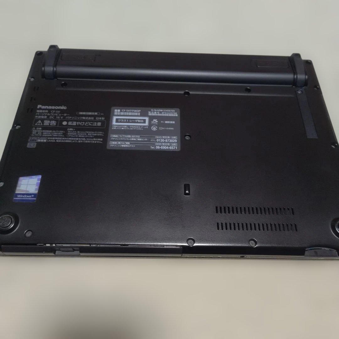 レッツノート　CF-SV7 Black 第8世代CPU Windows11