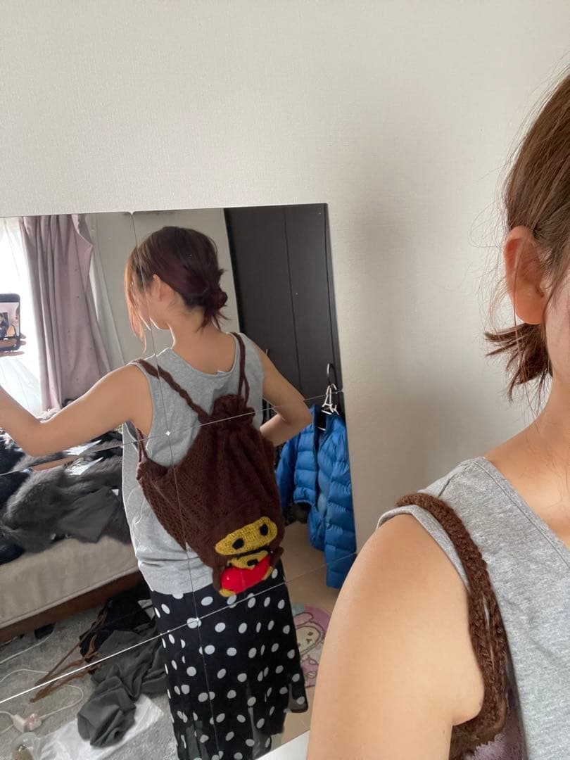 BABY MILO風手作りナップサック