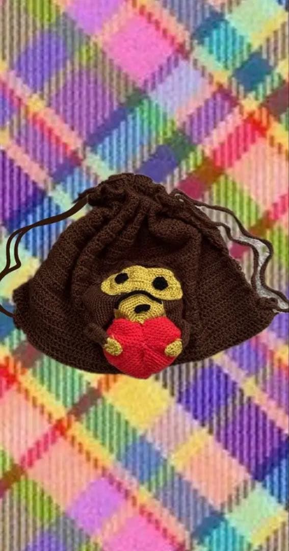 BABY MILO風手作りナップサック