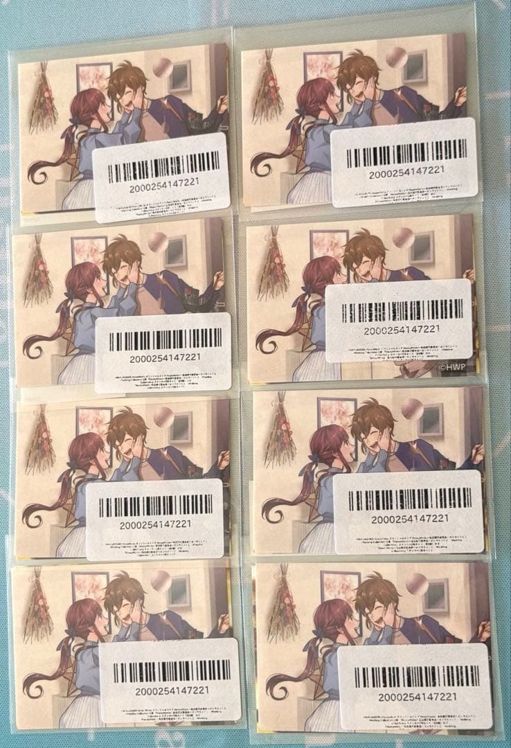 HoneyWorks オンラインくじ D賞 ステッカー セット 蒼太 あかり
