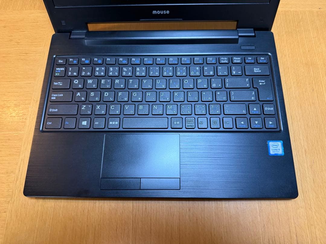 中古mouseNB391h i5 SSD128GB+256GB メモリ16GB