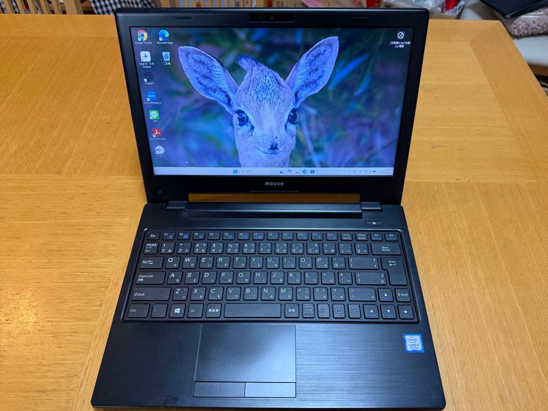 中古mouseNB391h i5 SSD128GB+256GB メモリ16GB