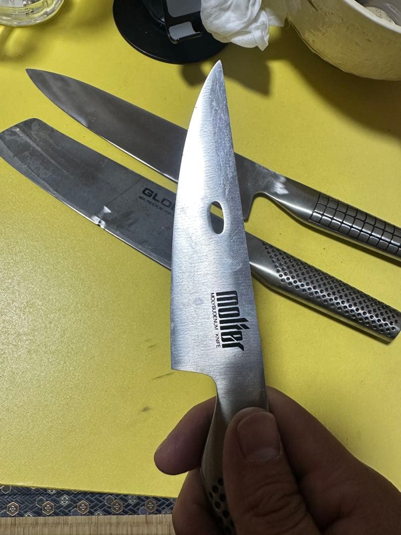 GLOBAL 包丁3本セット molfer