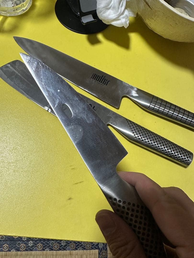 GLOBAL 包丁3本セット molfer