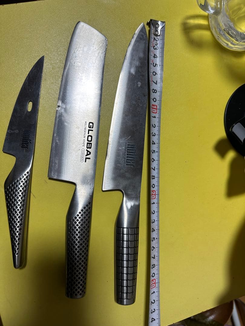 GLOBAL 包丁3本セット molfer