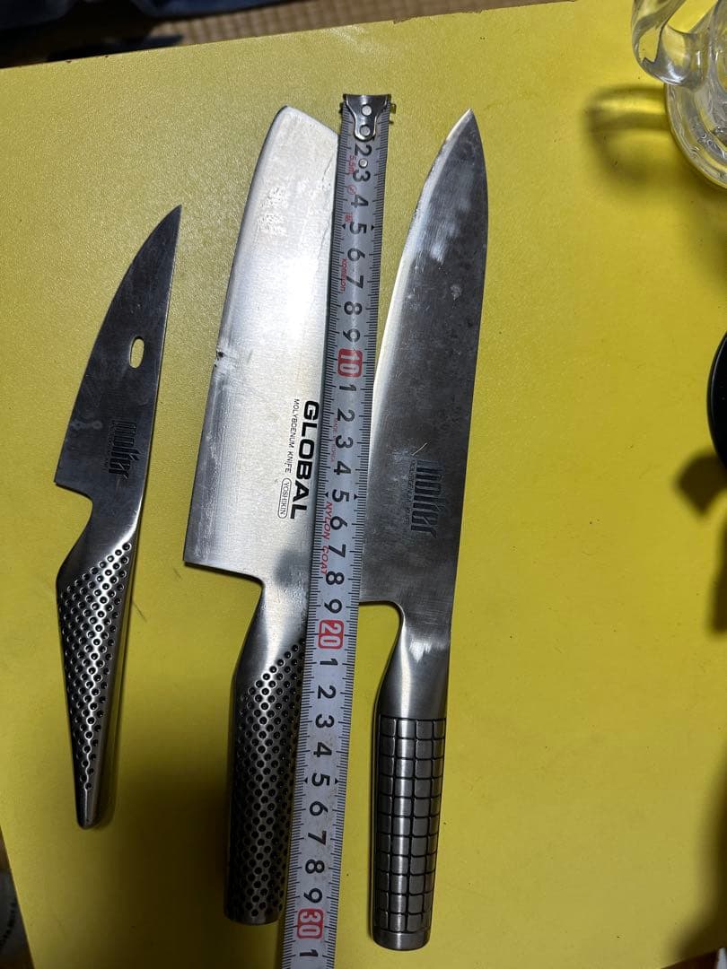 GLOBAL 包丁3本セット molfer