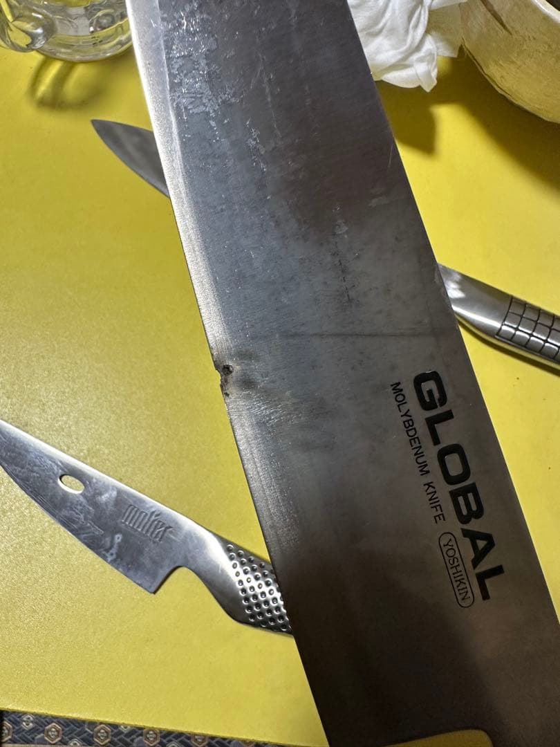 GLOBAL 包丁3本セット molfer