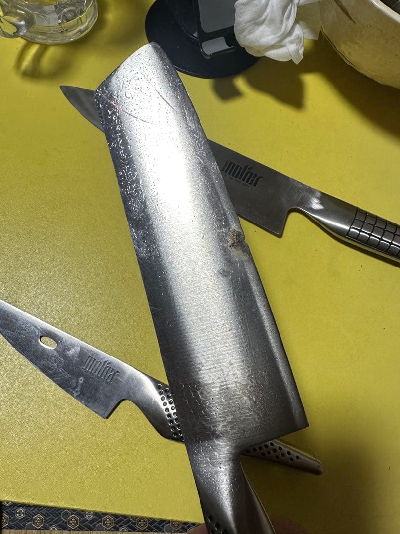 GLOBAL 包丁3本セット molfer