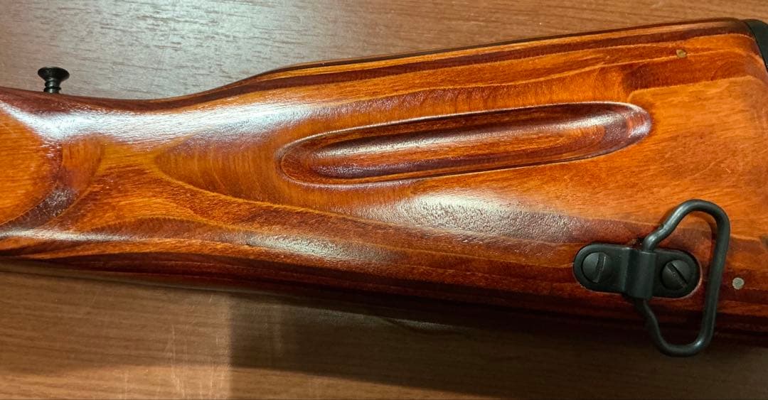 GHK AK74 ウッドパーツ　セット グリップ　ガスガン用