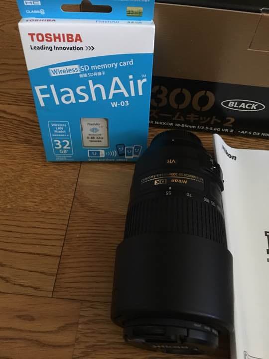 Nicon デジタル一眼レフ D5300 ダブルズームキット＋望遠レンズ＋‪α‬