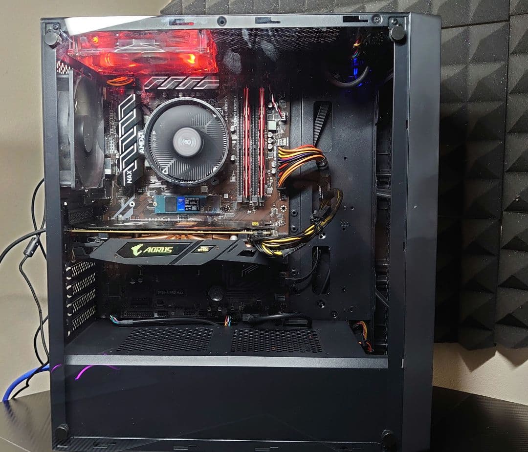 たんまる Ryzen5 2600 rx580 16GB 144 WiFi