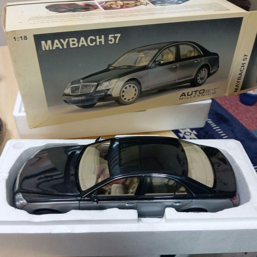 AUTOart MILLENNIUM 1/18スケールMAYBACH 57