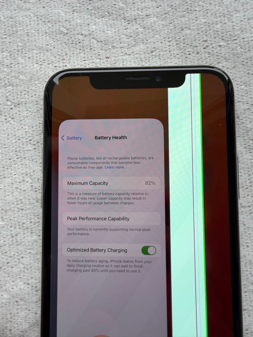 連*様 Apple iPhone X 本体のみ (液晶の不具合あり)