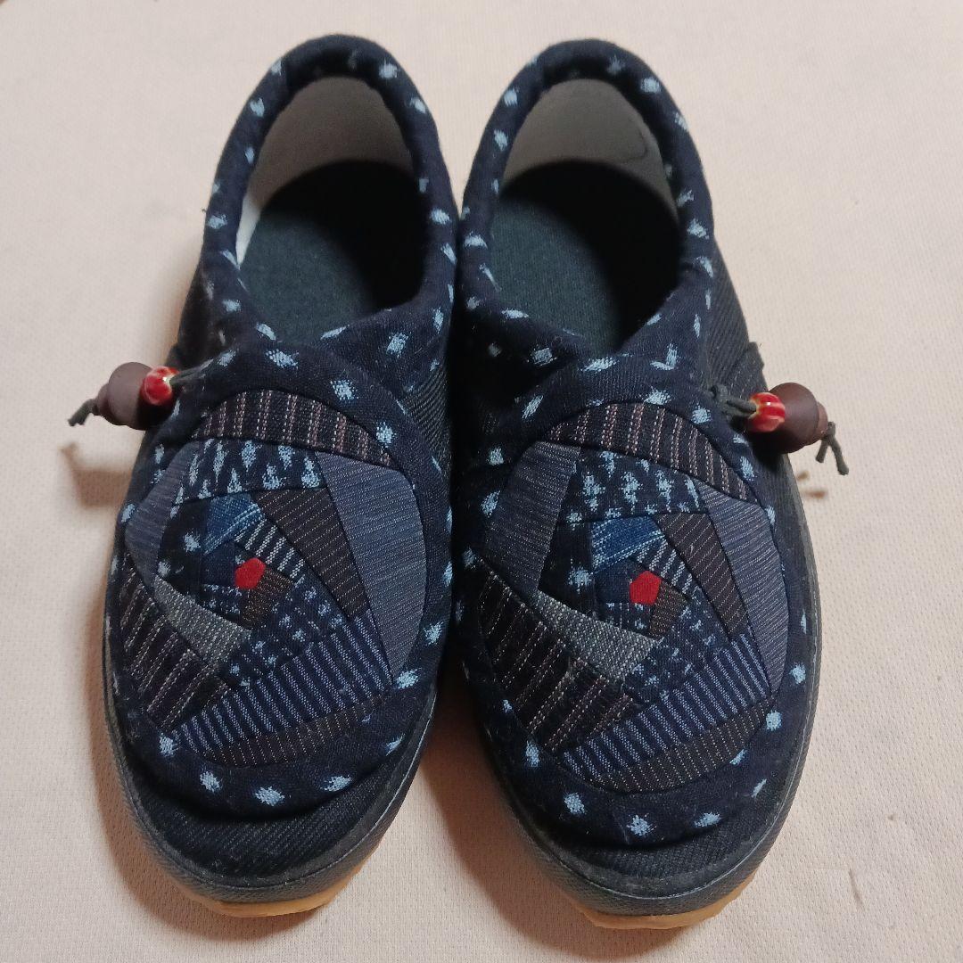 確認用～古布雪ん子足袋シューズ23、5cm