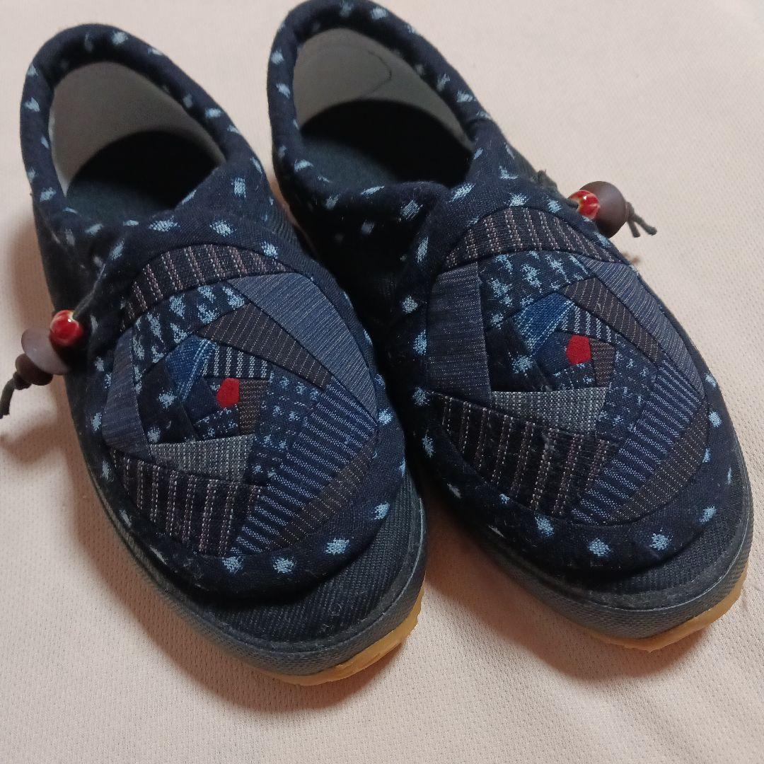 確認用～古布雪ん子足袋シューズ23、5cm