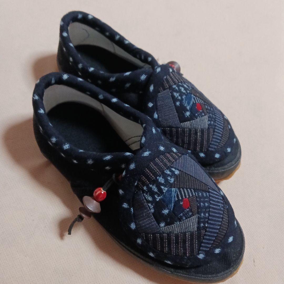 確認用～古布雪ん子足袋シューズ23、5cm