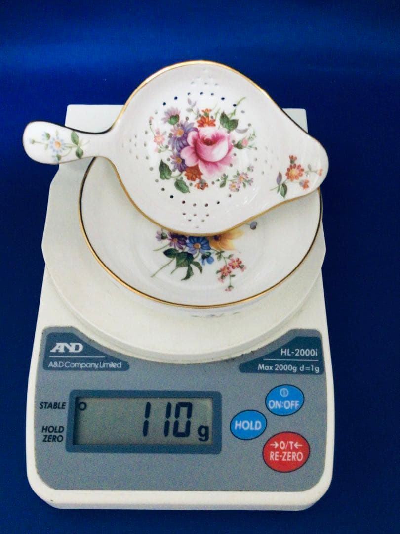 英国 ロイヤルクラウンダービー ビンテージ Posy 花柄模様 茶器2点 未使用