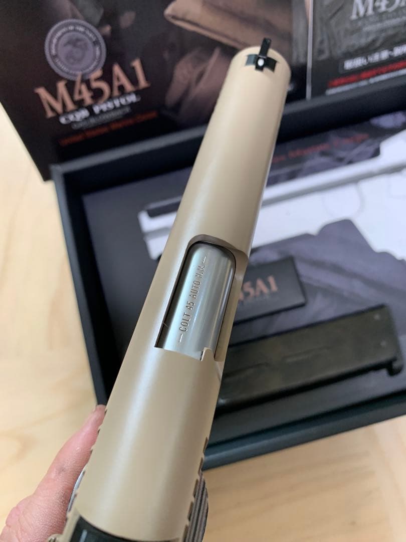概ね美品　東京マルイ M45A1 CQBピストル 18歳以上ガスブローバック