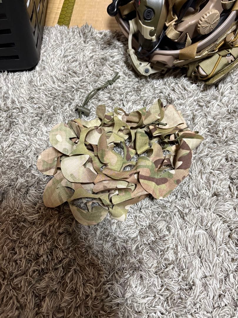 特殊部隊風カスタムヘルメット　実物有り