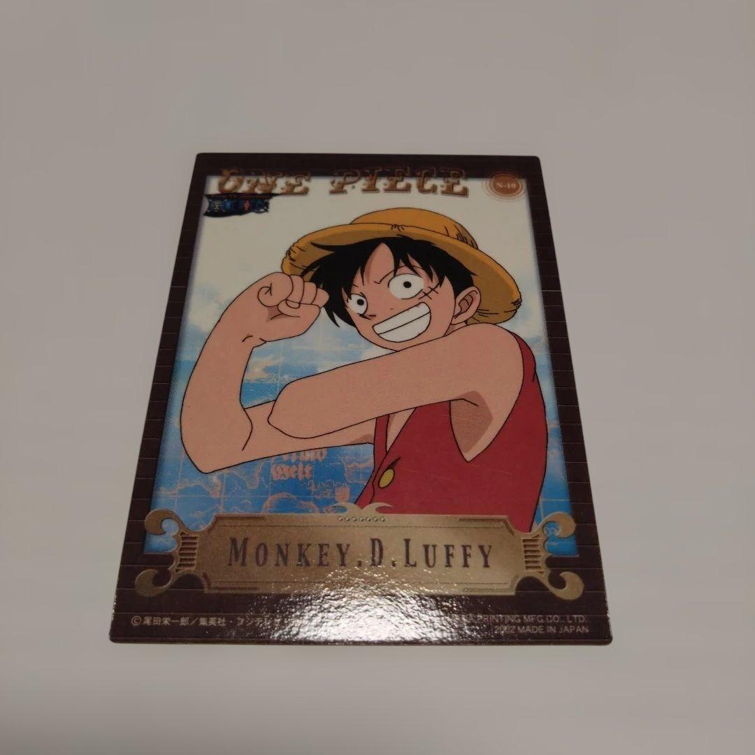 ONE PIECEアマダ エッチングカード ルフィ 初期 レア