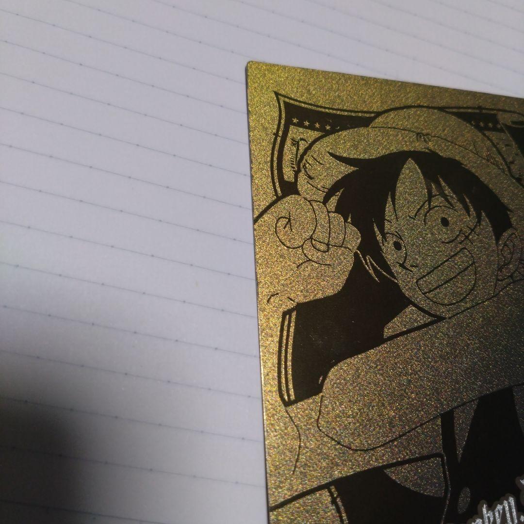 ONE PIECEアマダ エッチングカード ルフィ 初期 レア