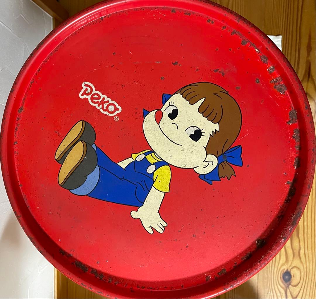 Peko キャラクター缶 高さ43㎝