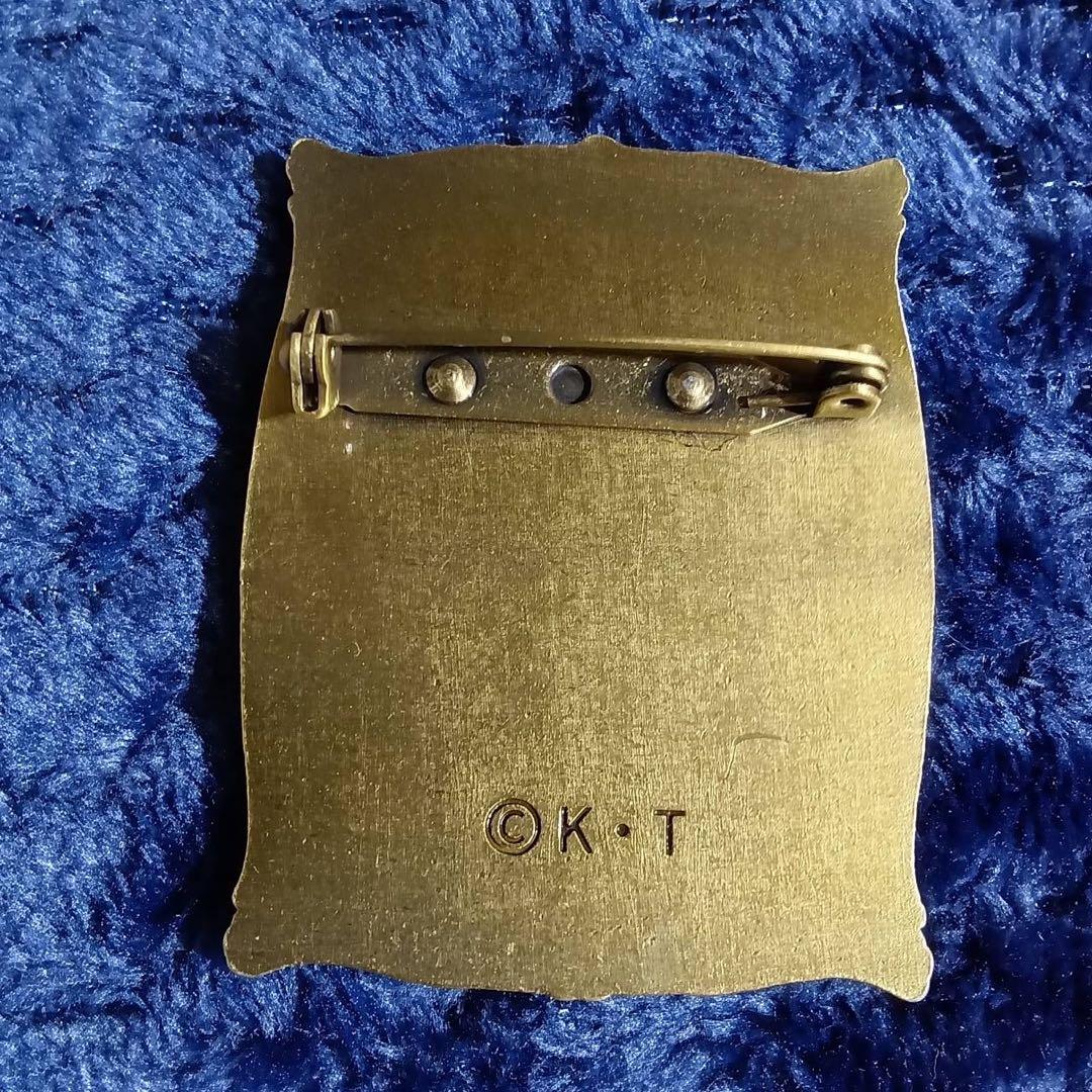 聖闘士星矢　カメオ風ブローチ　星矢