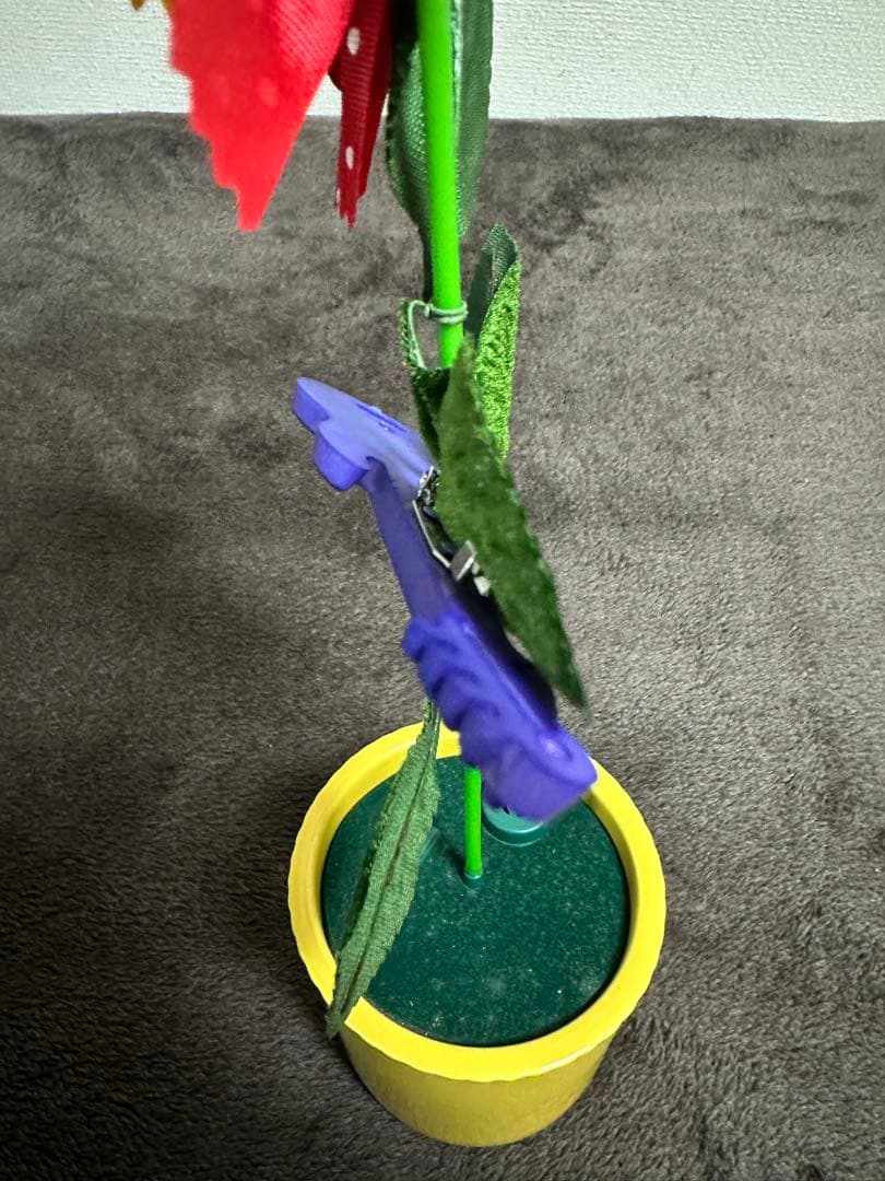 昭和レトロ　フラワーロックひまわり