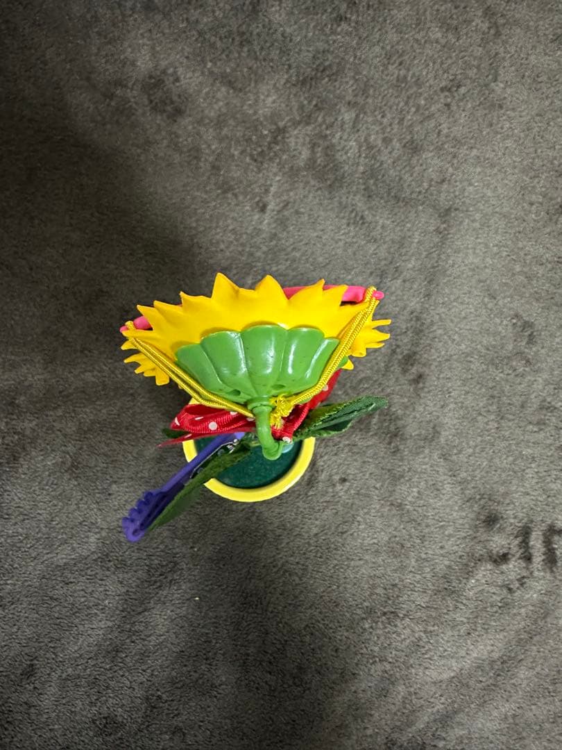 昭和レトロ　フラワーロックひまわり