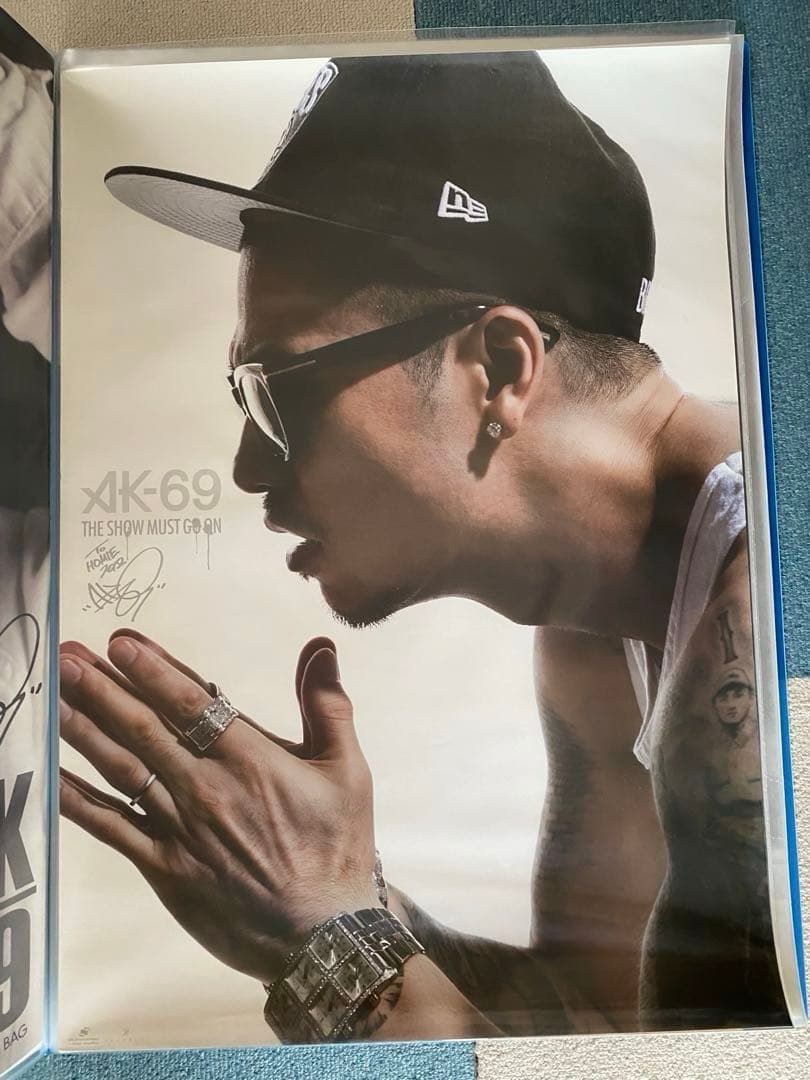 【希少品】 AK-69 A2ポスター 10枚セット