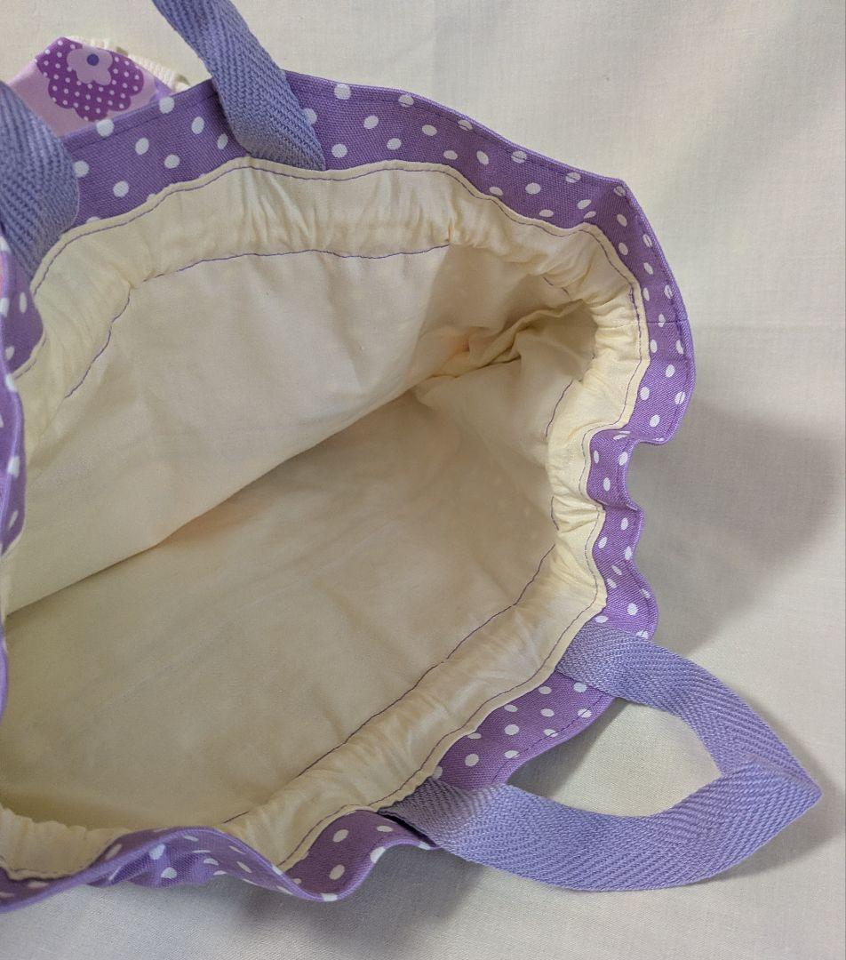 入園入学7点セット☆ラベンダー色花柄