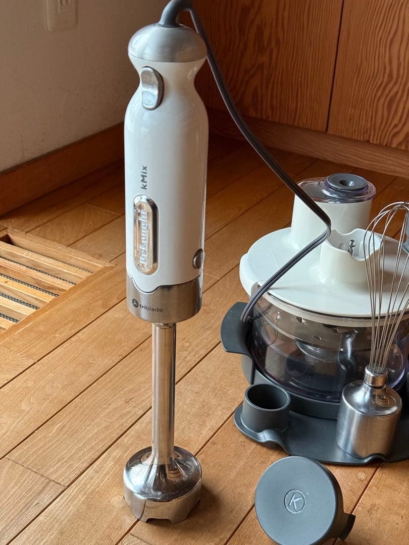 ※値下げ DeLonghi デロンギ ハンドブレンダーセット DHB891 WH