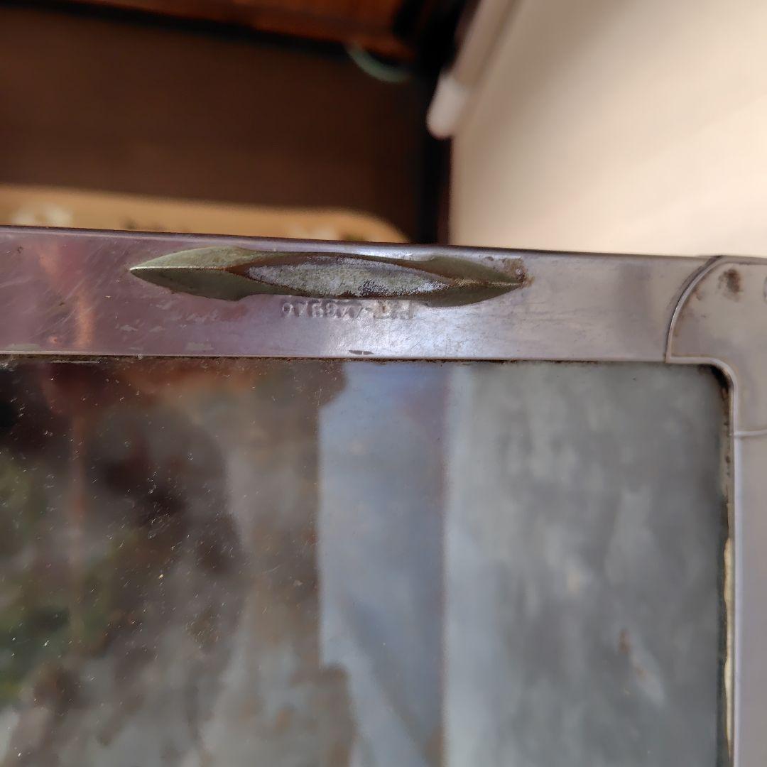 ブリキとガラスのショーケース　昭和レトロ　駄菓子屋