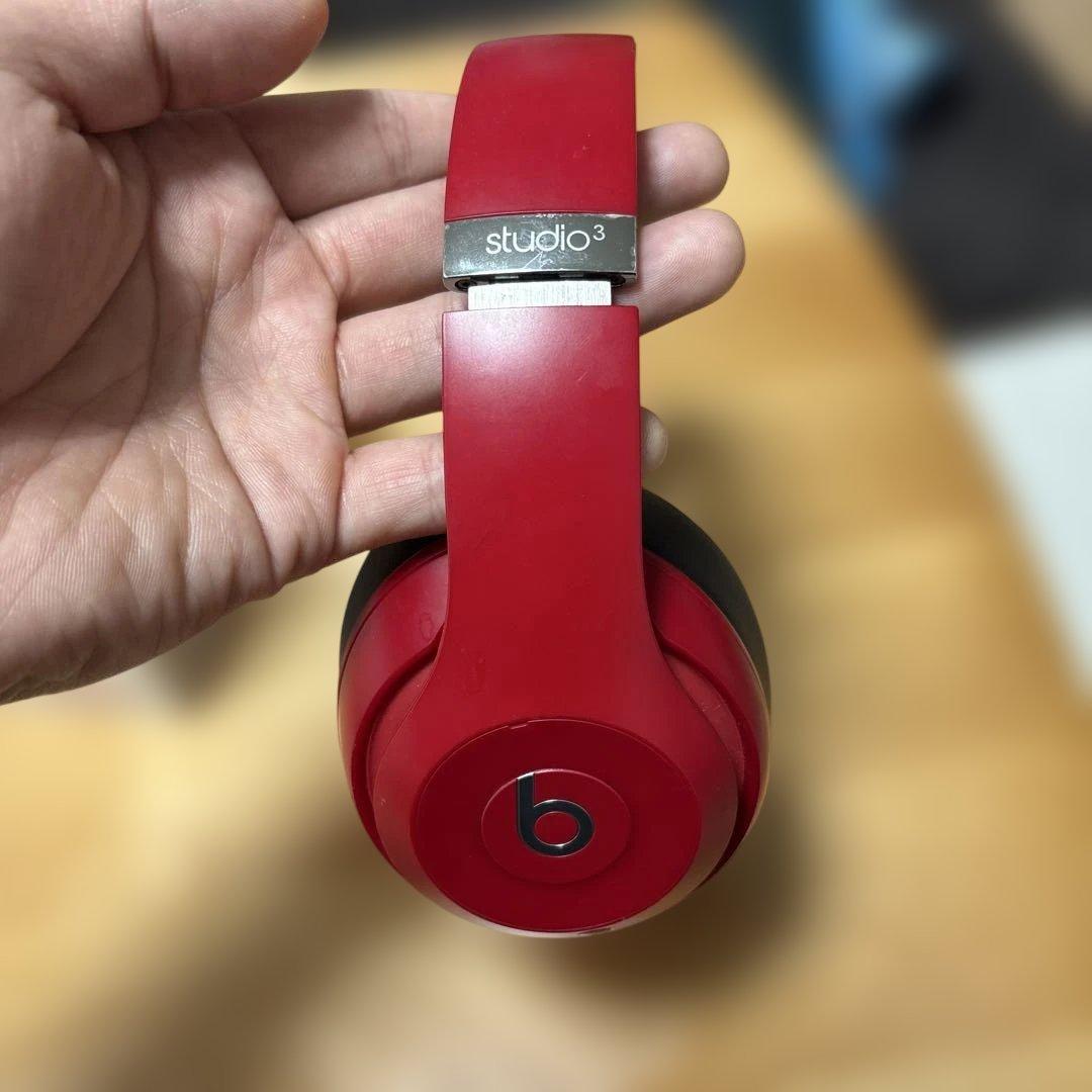 Beats Studio3 Wireless ヘッドフォン レッド