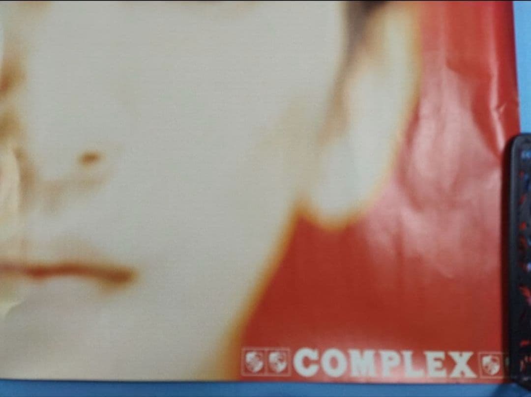 【貴重】COMPLEX 販促用ポスター B2判 吉川晃司 布袋寅泰 非売品