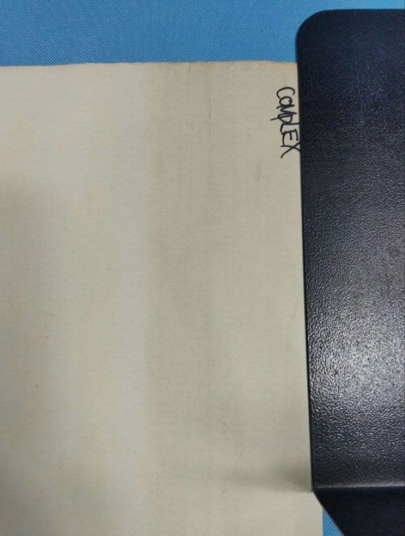 【貴重】COMPLEX 販促用ポスター B2判 吉川晃司 布袋寅泰 非売品