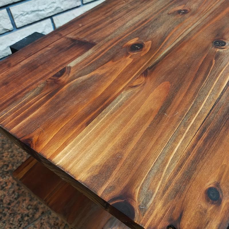 テレビ台 120 アンティーク ローボード 木製 ハンドメイド シェルフ 本棚