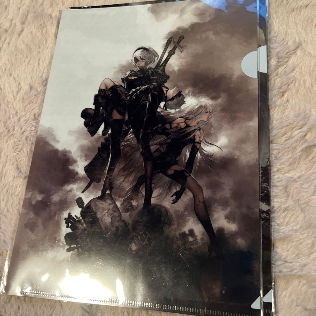 【新品】NieR:Automata　クリアファイル２枚セット　スクエニカフェ