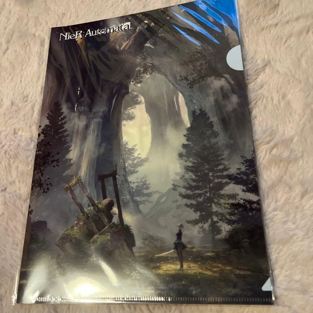 【新品】NieR:Automata　クリアファイル２枚セット　スクエニカフェ